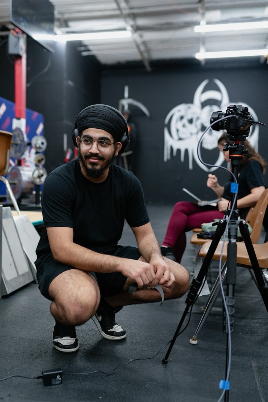 Founder of NG Studios at a Texas Strength Systems meet